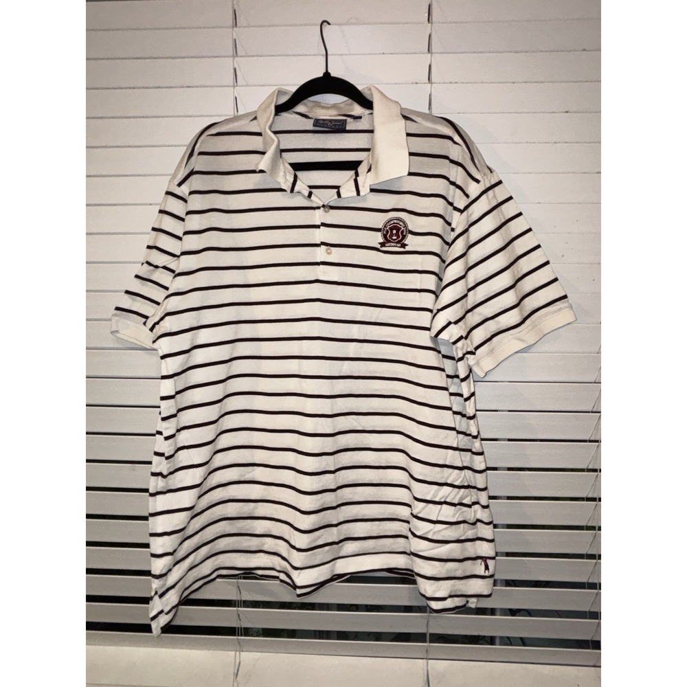 Vintage Made In Italy Bobby Jones Golf Polo Size‎ L